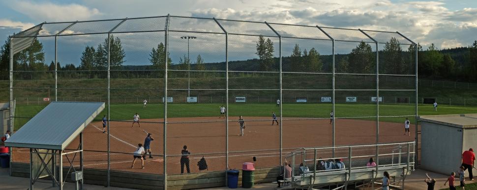 Nechako Ball Park baseball diamond