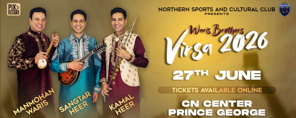 Virsa 2026 at the CN Centre on June 27