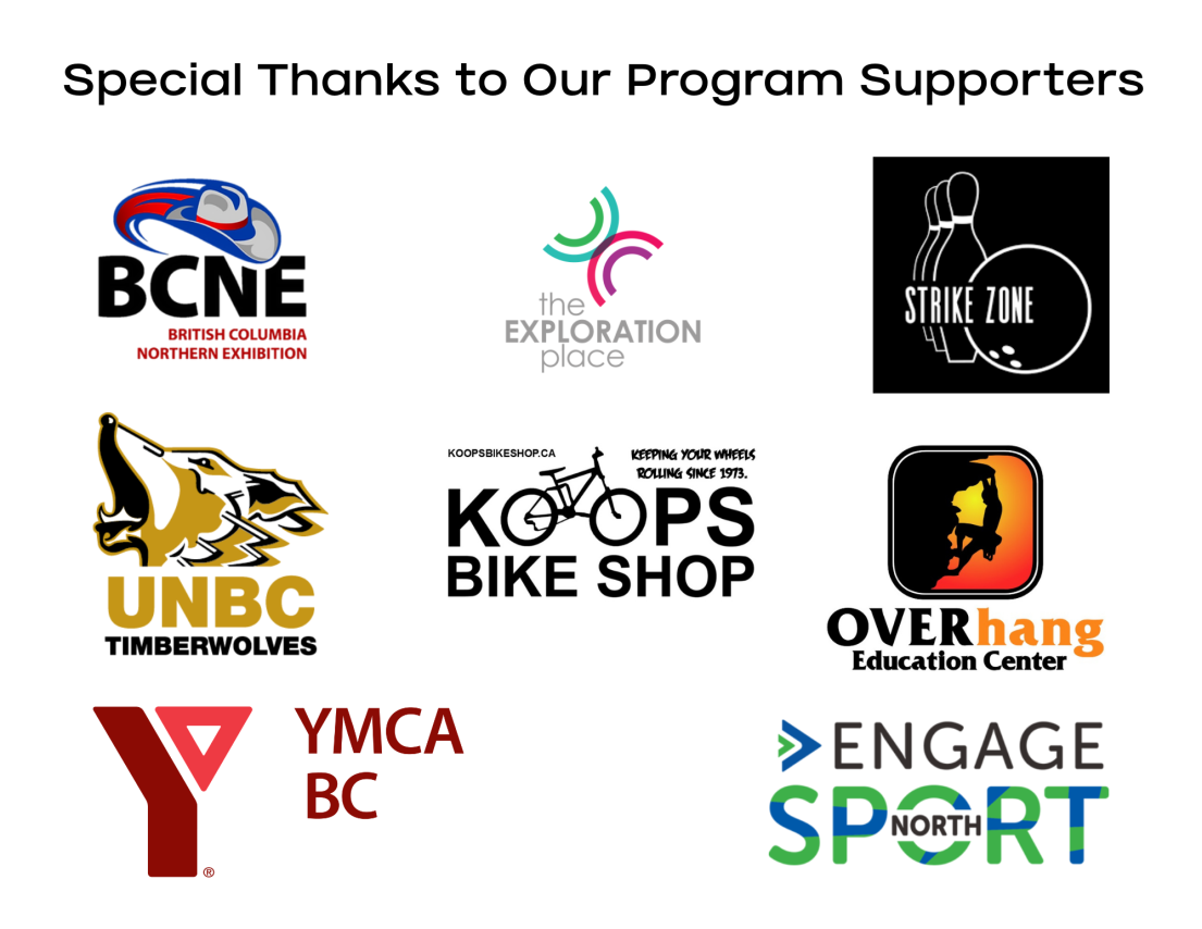 eight sponsor logos for the kids in pg parks passport program