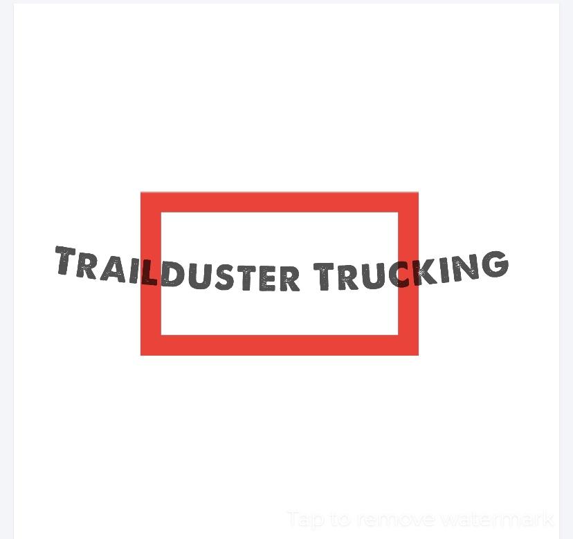 TRAIL DUSTER TRUCKING logo